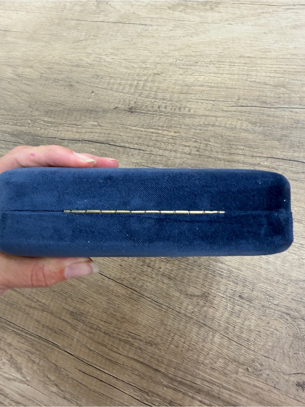 Gucci Navy Velvet Blue Eyewear Hard Case - Picture 5 of 8